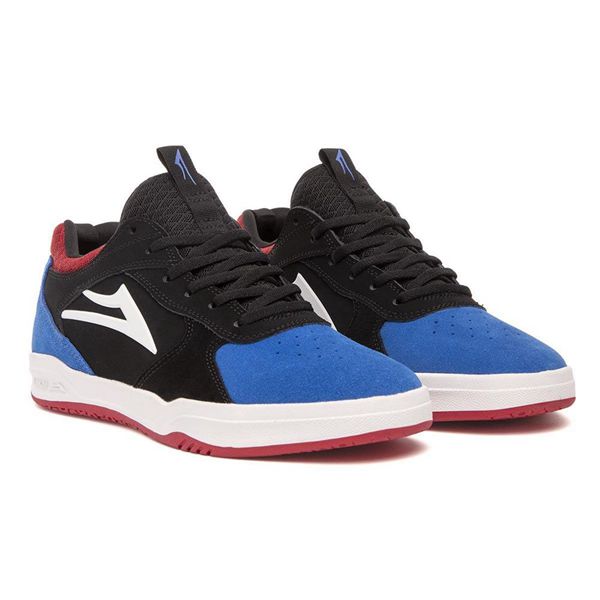 LaKai Proto Black/Blue/Red Skate Shoes Mens | Australia YR8-7615